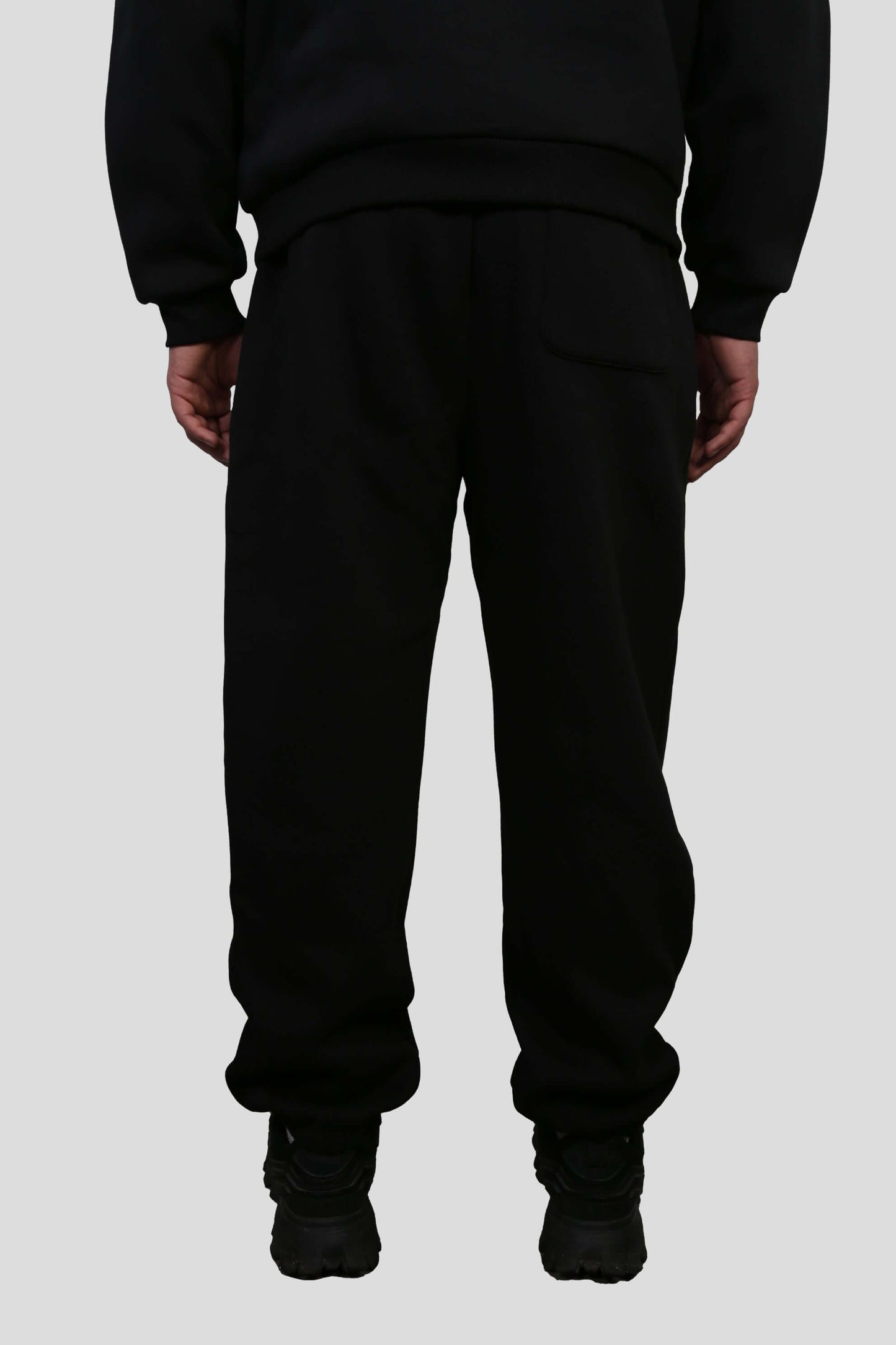 www.ninetyninestudios.de| DEEN OVER DUNYA CUFFED LEG JOGGER BLACK | Revolutionary Islamic Streetwear | 99Studios