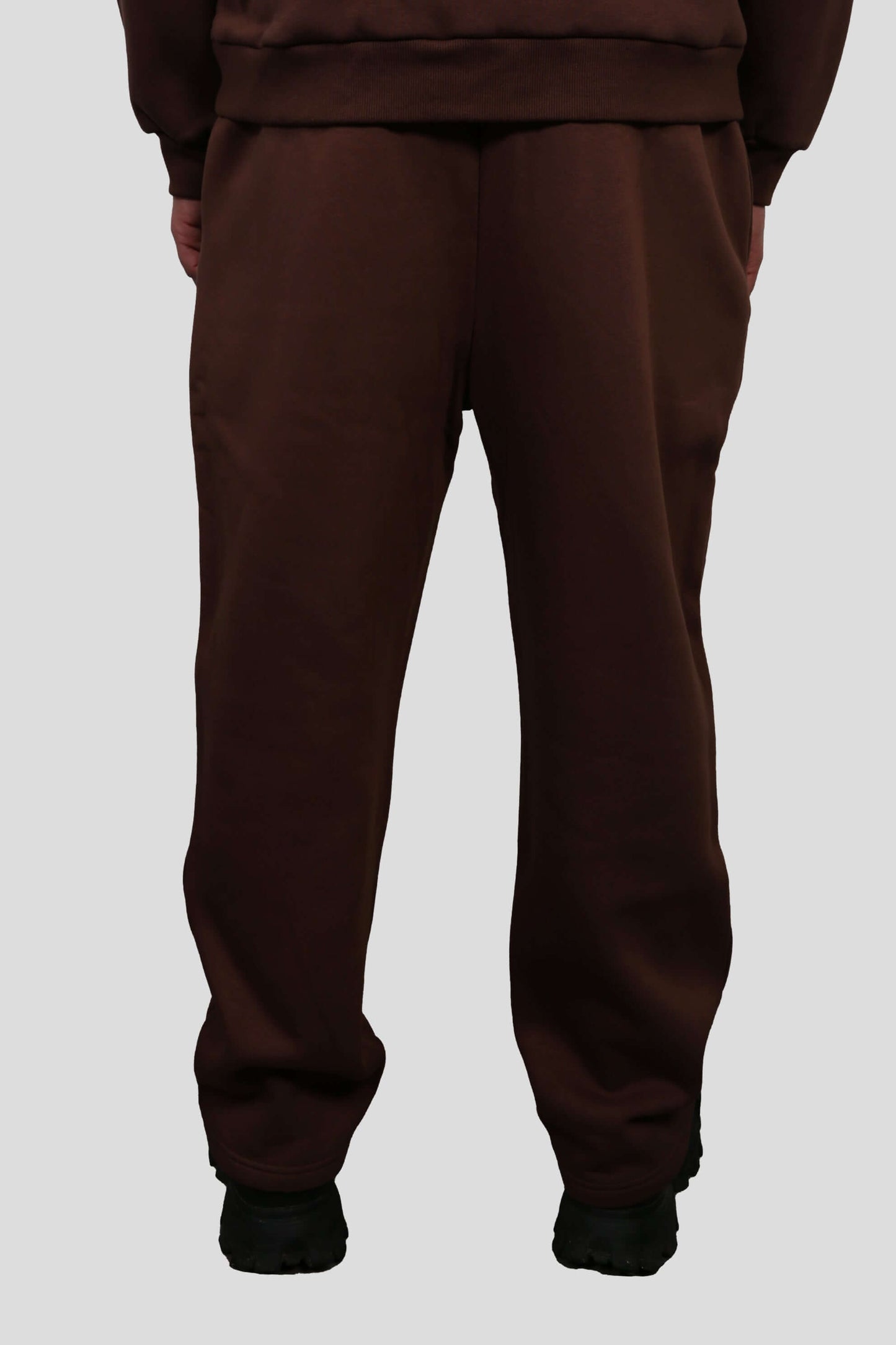 www.ninetyninestudios.de| DEEN OVER DUNYA OPEN LEG JOGGER BROWN | Revolutionary Islamic Streetwear | 99Studios
