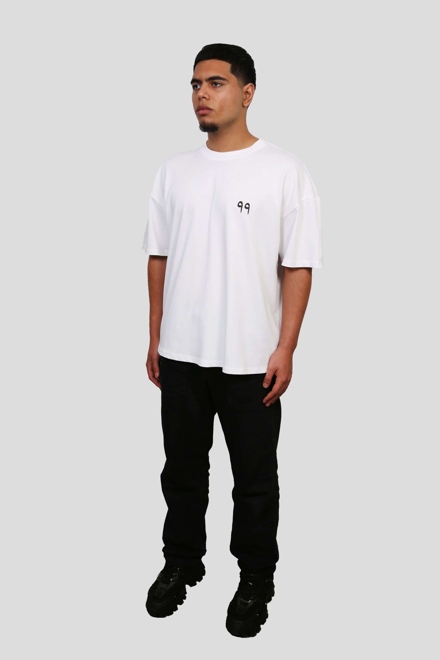 www.ninetyninestudios.de| ONE UMMAH T-SHIRT WHITE| Revolutionary Islamic Streetwear | 99Studios