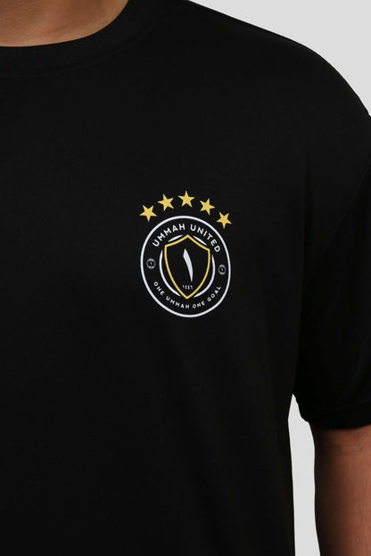 www.ninetyninestudios.de| UMMAH UNITED JERSEY BLACK| Revolutionary Islamic Streetwear | 99Studios