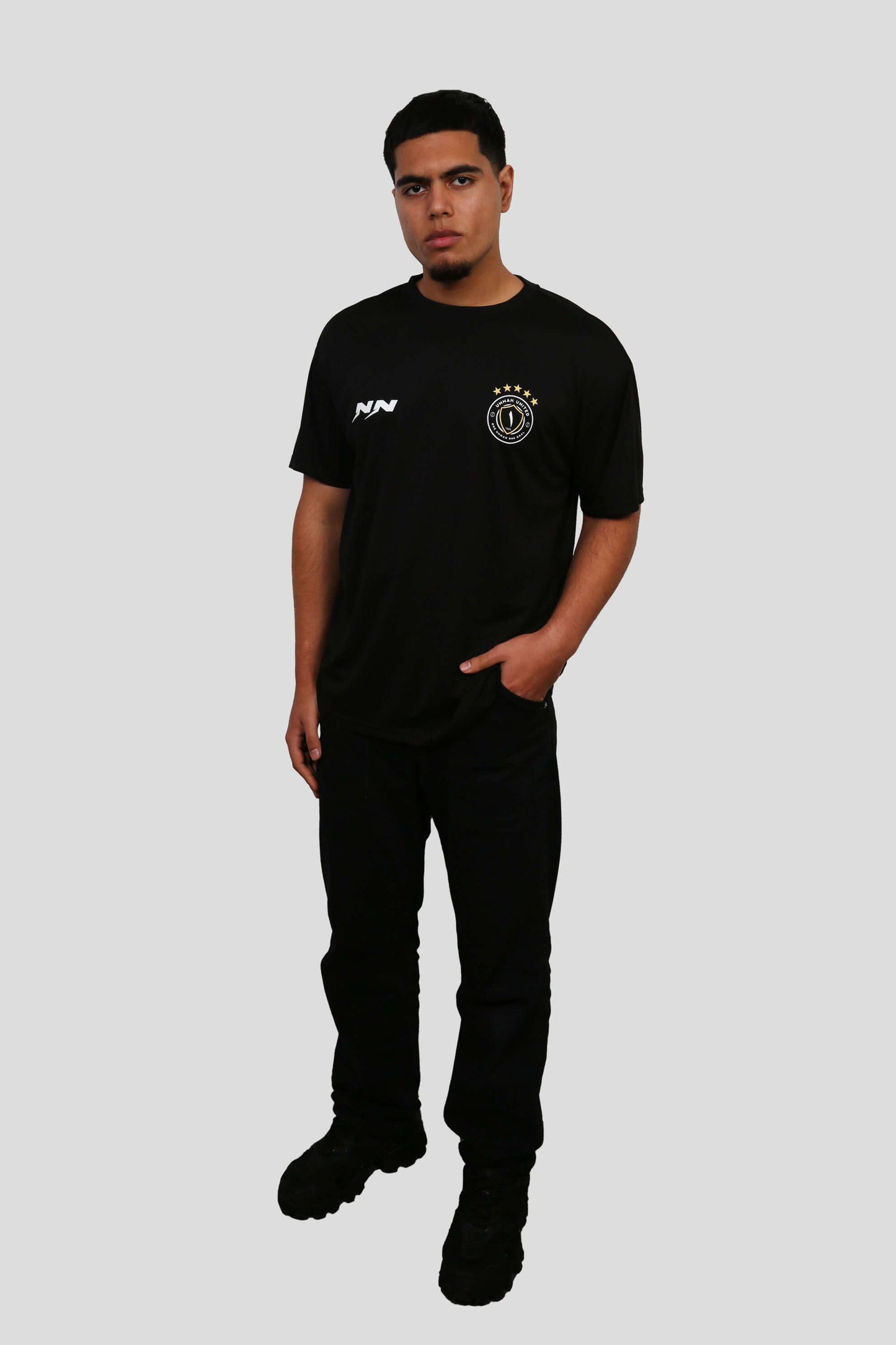 www.ninetyninestudios.de| UMMAH UNITED JERSEY BLACK| Revolutionary Islamic Streetwear | 99Studios