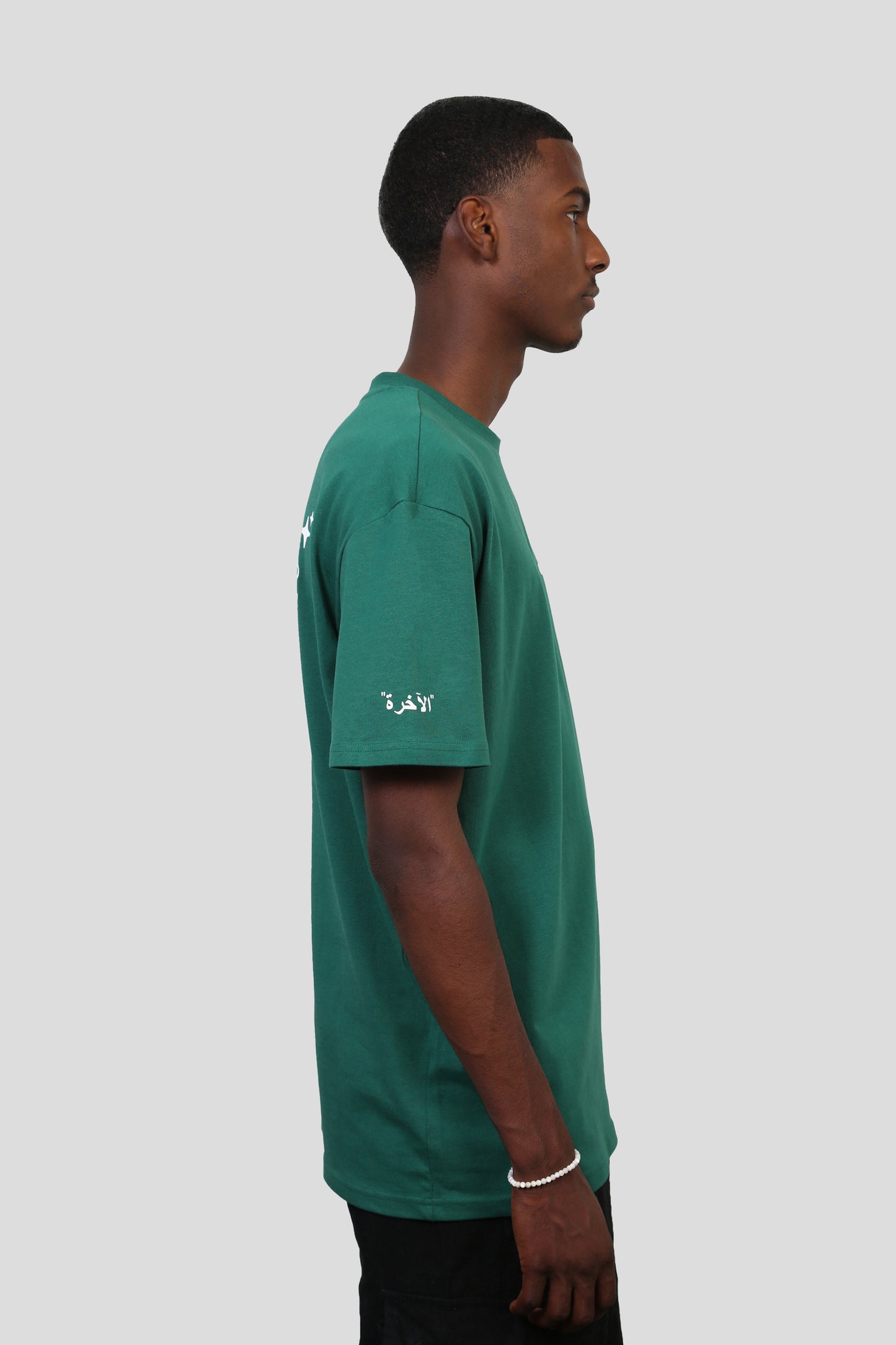 www.ninetyninestudios.de| AFTERLIFE T-SHIRT GREEN| T-Shirt | €34.99 | Revolutionary Islamic Streetwear | 99Studios