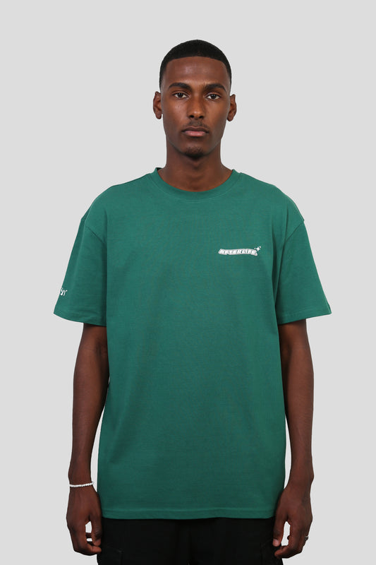 www.ninetyninestudios.de| AFTERLIFE T-SHIRT GREEN| T-Shirt | €34.99 | Revolutionary Islamic Streetwear | 99Studios